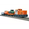 Märklin Start up 029296 H0 pašvaldības dienesta startera komplekts ar dīzeļa manevrēšanas lokomotīvi un 2 pašizgāzēju vagoniem