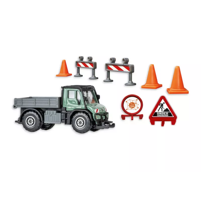 Märklin Start up 029296 H0 pašvaldības dienesta startera komplekts ar dīzeļa manevrēšanas lokomotīvi un 2 pašizgāzēju vagoniem