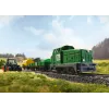 Märklin 29653 H0 starta komplekts lauksaimniecība - digitālā tvaika lokomotīve BR 81 ar mfx+ skaņu, Mobile Station 3, C-Track ovāls, vagoni ar traktoru un siena ķīpām
