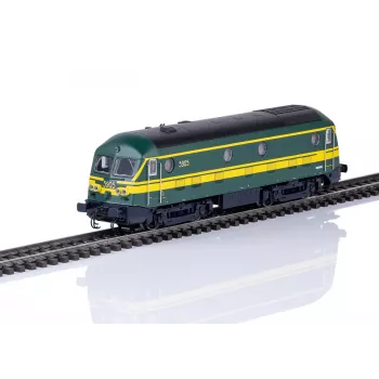Märklin 37279 H0 SNCB 59. sērijas dīzeļlokomotīve ar mfx+ dekoderu un LED apgaismojumu