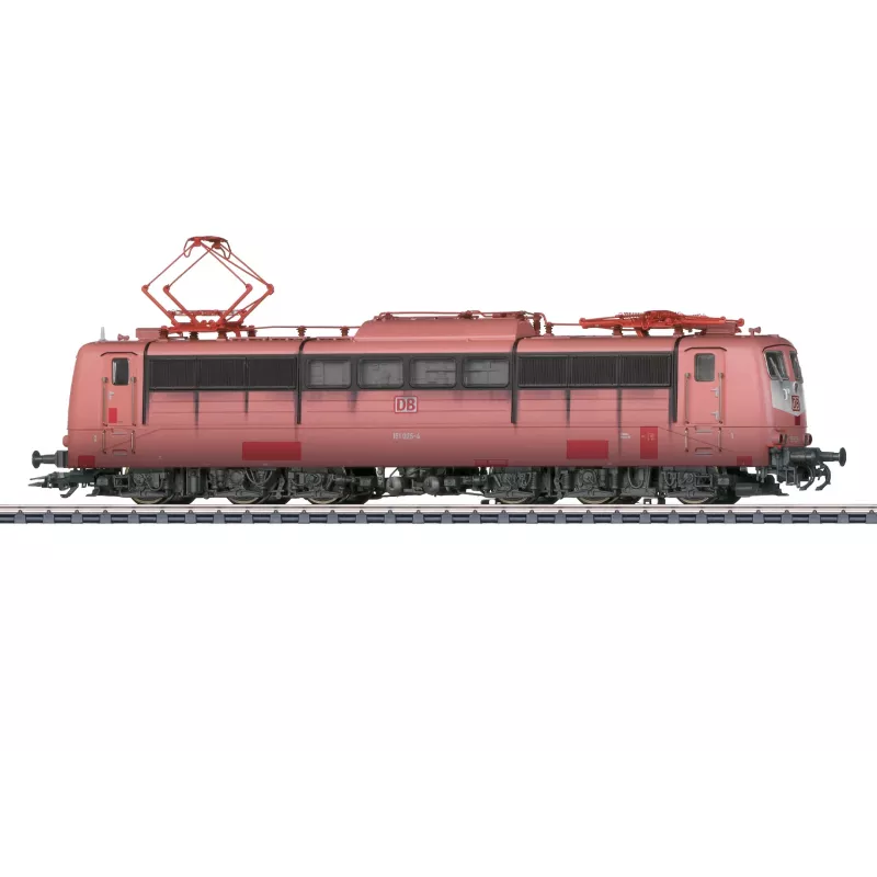 Märklin 39136 H0 elektriskā lokomotīve BR 151 DB oriģināli sarkanā krāsā, mfx+ dekoders, garums 22,4 cm