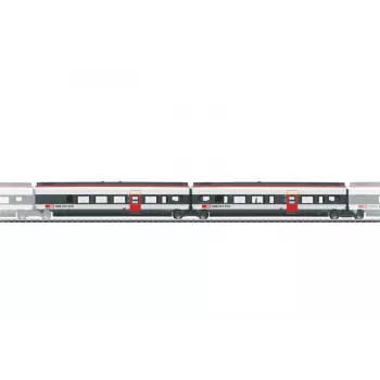 Märklin 043453 H0 SBB Giruno papildu vagonu komplekts, 2 daļas, VI ēra, AC, LED iekšapgaismojums