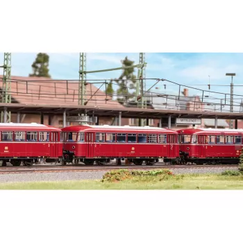Märklin 041981 H0 DB 998.0 klases motorvagona piekabe ar dienesta nodalījumu