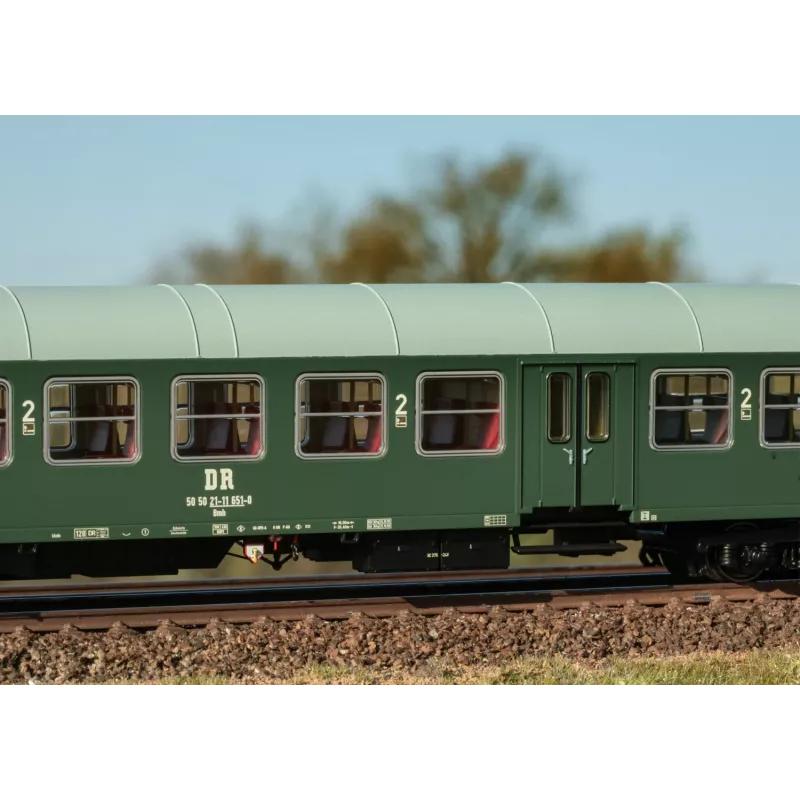 Märklin 42581 H0 2. klases pasažieru vagons Deutsche Reichsbahn III ēra
