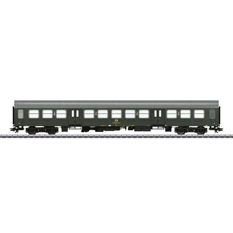 Märklin 42581 H0 2. klases pasažieru vagons Deutsche Reichsbahn III ēra