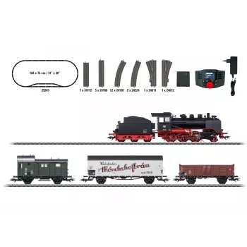 Märklin 29249 H0 digitālā sākuma pakete – vietējais kravas vilciens ar DB 24. sērijas lokomotīvi