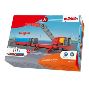 Märklin World 44347 – H0 iekraušanas papildinājuma komplekts ar celtņa vagonu