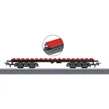 Märklin 44734 H0 būvklucīšu vagons, melns/sarkans