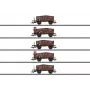 Märklin 046047 H0 segtais kravas vagons AC, DB III ēra, Stauder Pils reklāmas apdare