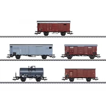 Märklin 46575 H0 BLS Ae 6/8 5-vagonu kravas vilciena komplekts