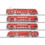 Märklin 38462 H0 elektriskais daudzvienības vilciens Desiro HC, DB AG, klase 1462/1862