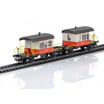 Märklin 46850 H0 SBB Sputnik 2 vagonu bīdāmo sienu komplekts