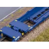 Märklin 47474 Sdggmrss divkabatu platformas vagons H0 mērogā 1:87 kobaltziļā krāsā 393 mm