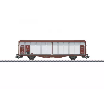 Märklin 48016 H0 bīdāmo sienu vagons Hbbillns 305 no DB AG