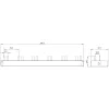 SIEMENS 5ST36760 kontaktu kopne 10mm² 1P+N 12 moduļi, 6 AFDD + 6 komponenti