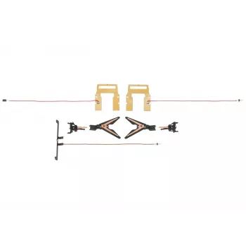 Märklin 072024 H0 strāvu vadošais tuvā savienojuma savienotājs, 1 gabals