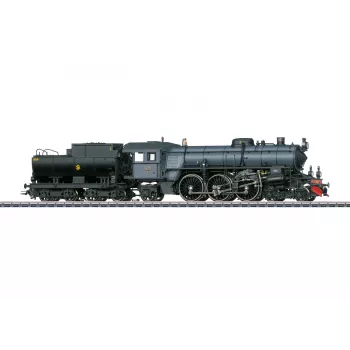 Märklin 39490 H0 izteiksmes tvaika lokomotīve Bavarian S 3/6, ceļa numurs 18 490, AC digitālā ar skaņu un dūmiem