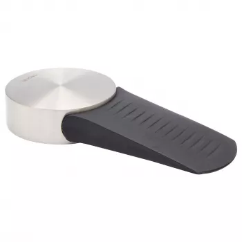 Wagner Design Yourself EH 5116 durvju atdurējs, cinkota presformas korpuss ar gumijas amortizatoru, Ø 50 mm, matēts niķelis 15511611