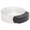 Wagner Design Yourself EH 5111 grīdas durvju atdurējs, cinkota lejamā sakausējuma ar gumijas gredzenu, satīna niķeļa apdare, 50 mm diametrs (15511111)