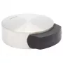 Wagner Design Yourself EH 5111 grīdas durvju atdurējs, cinkota lejamā sakausējuma ar gumijas gredzenu, satīna niķeļa apdare, 50 mm diametrs (15511111)