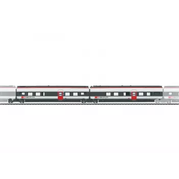 Märklin 043451 H0 SBB Giruno papildu pasažieru vagonu komplekts, 2 gab., VI ēra