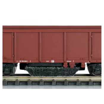 Märklin 86501 Z mēroga sliežu tīrīšanas vagons - melns/sarkans