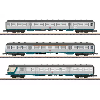 Märklin 087183 Z mēroga vagonu komplekts Karlsruher Kopf DB A