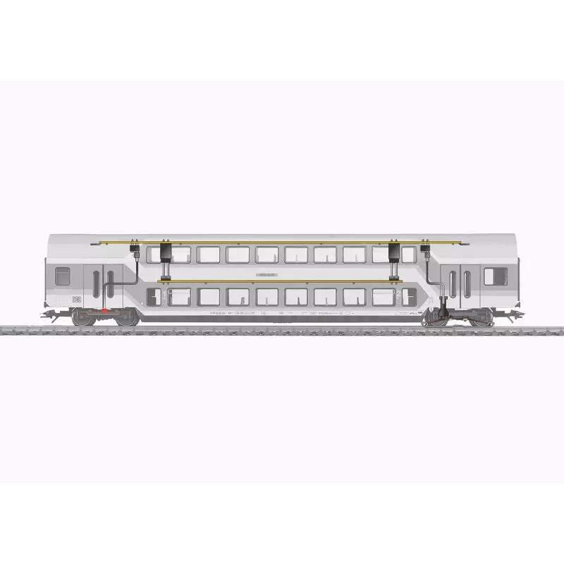 Märklin 73141 LED iekšapgaismojums HO vagoniem, silti balts, pelēks
