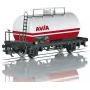 Märklin 44404 H0 ledusskapja vagons Gs 210, Märklin Magazin Jahreswagen 2004, V ēra, balts/sudrabs, 139 mm