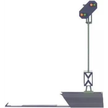 Märklin 76480 H0 gaismas bloka signāls ar priekšsignālu, LED, digitālais