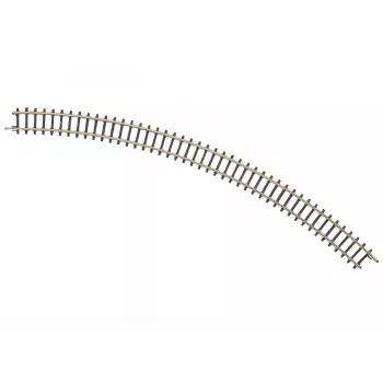 Märklin 8530 Z Miniclub līkņu sliedes 45° R1 220 mm, 10 gab.