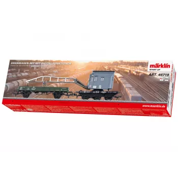 Märklin 46719 H0 digitālais DB dzelzceļa celtnis