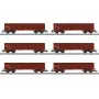 Märklin 046919 H0 AC segtais kravas vagons Gms 30 Deutsche Bundesbahn III ēra