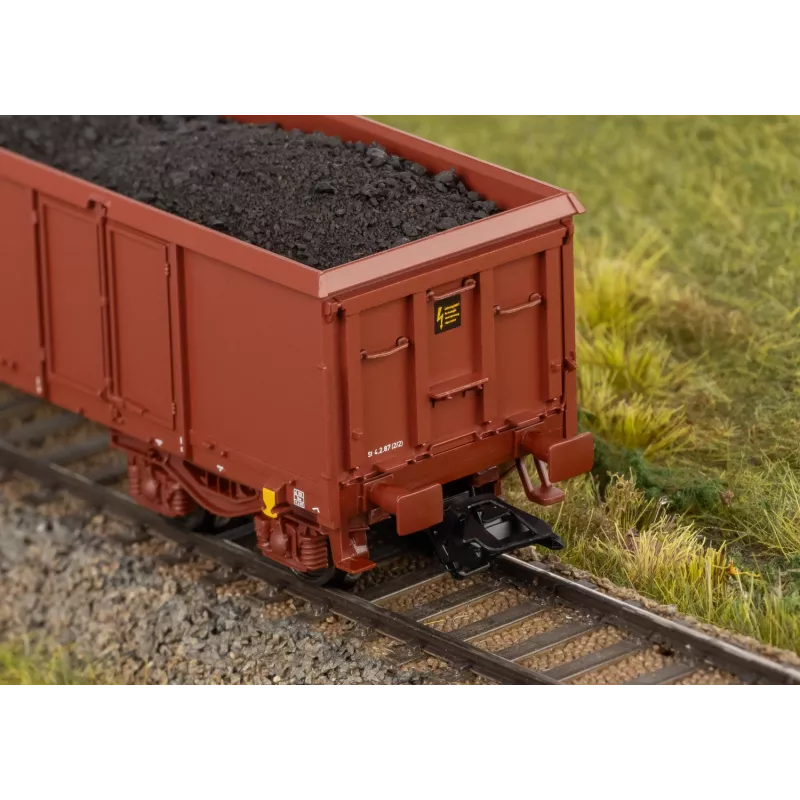 Märklin 046919 H0 AC segtais kravas vagons Gms 30 Deutsche Bundesbahn III ēra