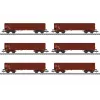 Märklin 046919 H0 AC segtais kravas vagons Gms 30 Deutsche Bundesbahn III ēra