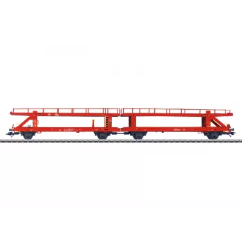Märklin 47180 H0 divlīmeņu automašīnu pārvadājumu vagons Laaeks 553.1 DB AG