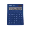 Maul MXL 12 galda kalkulators gaiši zils 12 ciparu ar bateriju un saules bateriju 7267034