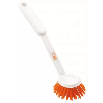 Haug Bürsten Anti-Bac trauku birste, balta/oranža, plastmasa 15806
