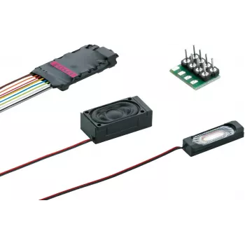 Märklin 60987 mSD/3 elektriskās lokomotīves skaņas dekoders ar vadu kūli