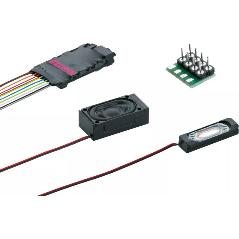 Märklin 60987 mSD/3 elektriskās lokomotīves skaņas dekoders ar vadu kūli