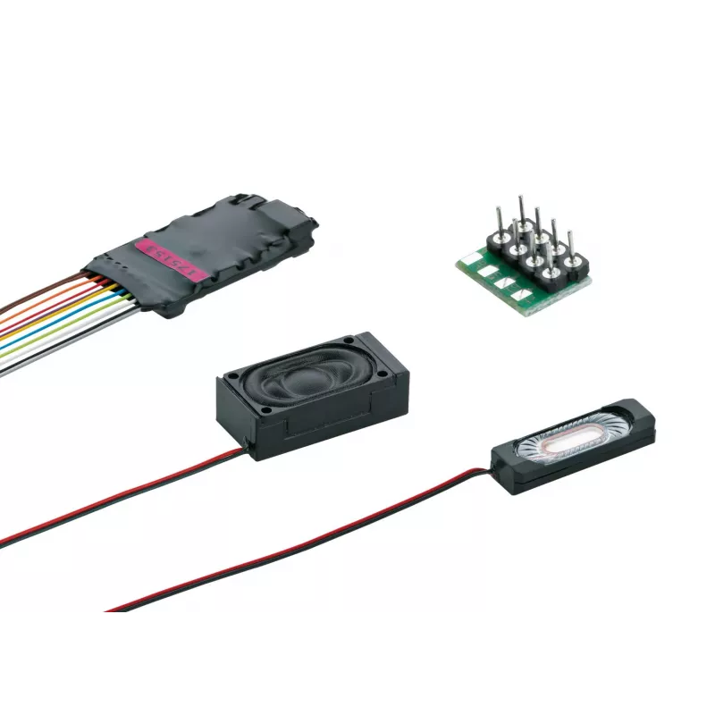 Märklin 60987 mSD/3 elektriskās lokomotīves skaņas dekoders ar vadu kūli