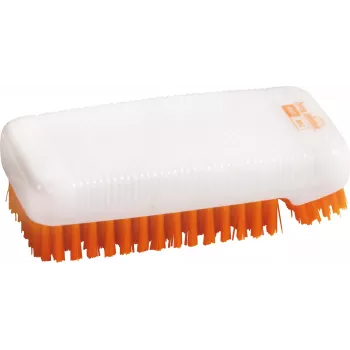 Haug Bürsten 7206 nagu birstīte, balta/oranža, plastmasa