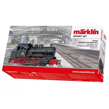 Märklin 30000 H0 tvaika tenderlokomotīve BR 89.0 III ēra AC 3 sliedes