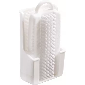 Haug Bürsten 3250 nagu birstīte, balta, plastmasa
