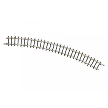 Märklin 8531 Z mēroga liekts sliežu posms R1 145 mm rādiuss 15°