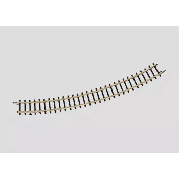 Märklin 8531 Z mēroga liekts sliežu posms R1 145 mm rādiuss 15°