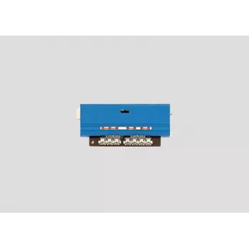 Märklin Universal Remote Switch - DCC digitālais dekoders modeļa dzelzceļa aksesuāriem - 4 izejas - zils (8945)