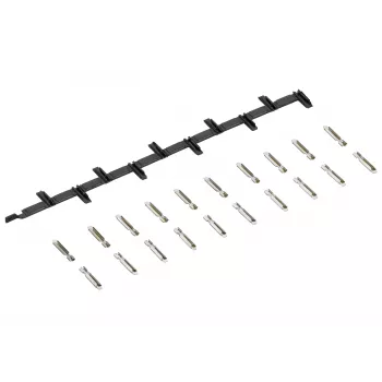 Märklin Z mēroga sliežu atdalīšanas un savienošanas kontaktu komplekts (10 atdalošie, 20 savienojošie) 08954