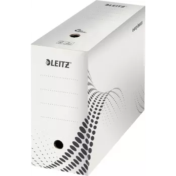 LEITZ easyboxx arhīva kaste, balta, 150 mm iekšējais platums, 25 gab., pārstrādāts gofrēts kartons