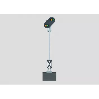Märklin 74380 H0 gaismas manevru signāls (Licht-Sperrsignal) ar LED 074380